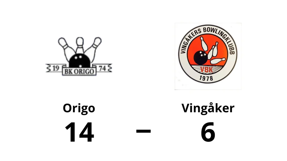 BK Origo vann mot Vingåkers BK
