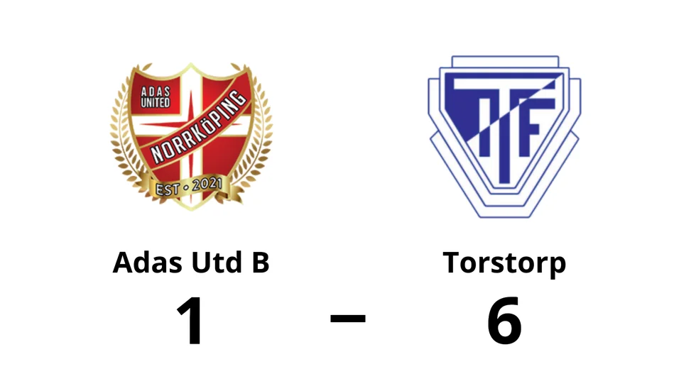Adas United IF B förlorade mot Torstorps IF