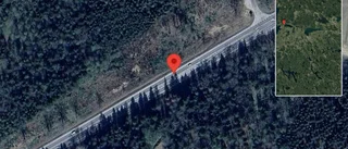 Singelolycka på väg 34