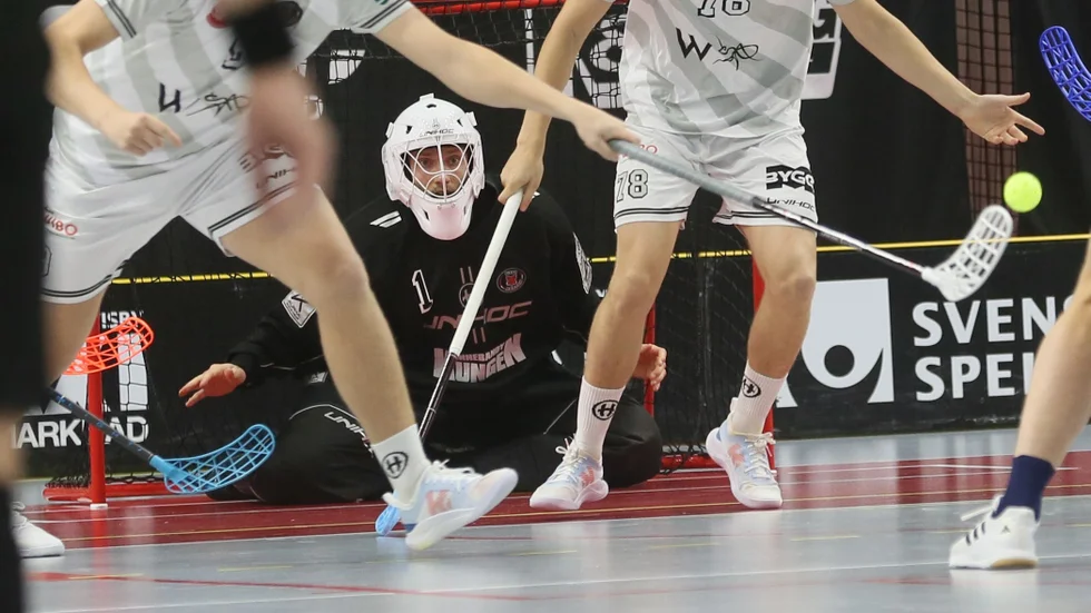 Jon Hedlund var imponerad av Visby IBK.