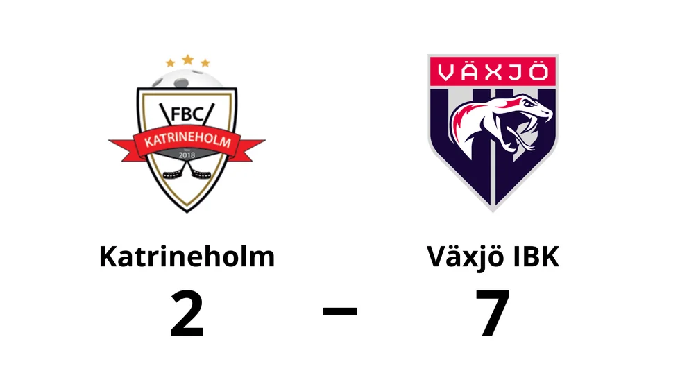 Katrineholm förlorade mot Växjö IBK