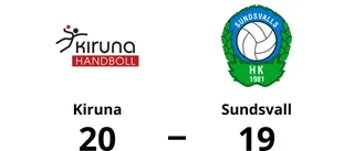Kiruna vann uddamålsseger mot Sundsvall