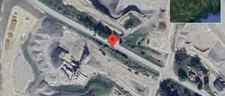 Stopp på väg 838 på grund av en olycka