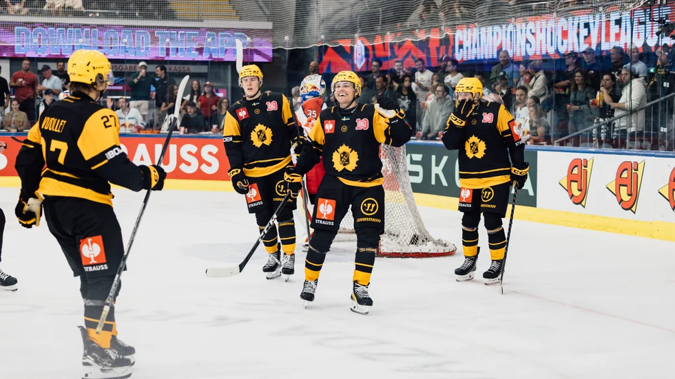 Andreas Johnson blev stor matchvinnare för Skellefteå AIK under fredagskvällen med sina två mål.
