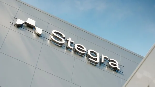 Så här ser nya loggan ut efter H2 Green Steels namnbyte.