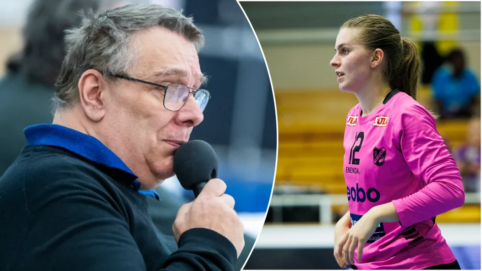 Mikael "Groja" Carlsson fick nobben av danska målvakten Anne-Sofia Guldager Lauridsen och måste hitta en ny målvakt på kort tid.