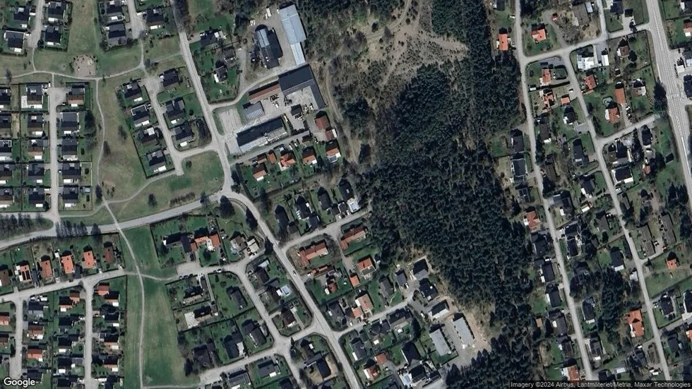 Området kring Tränsvägen 7