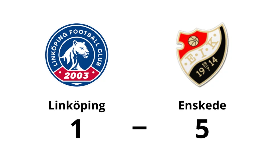 Linköpings FC förlorade mot Enskede IK