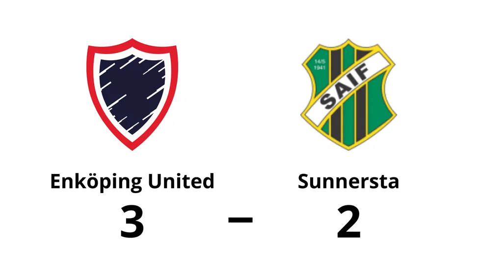 Enköping United FK vann mot Sunnersta AIF 2
