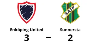 Ed Grinde het när Enköping United vann