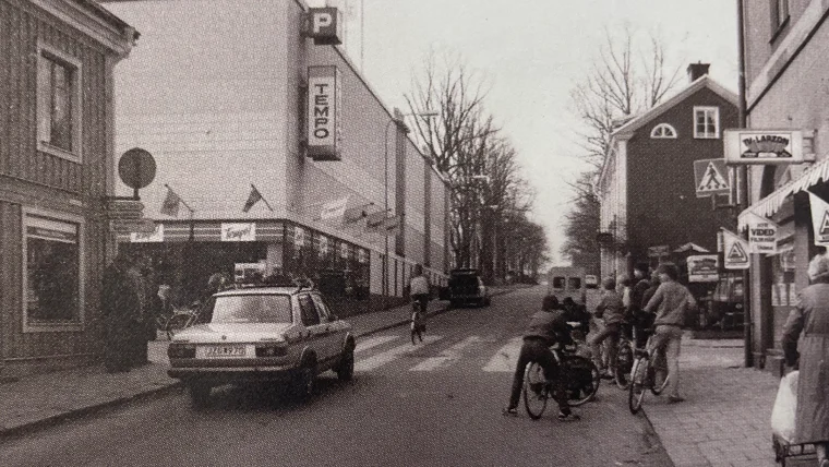 Bilden är tagen på 1970-talet. 