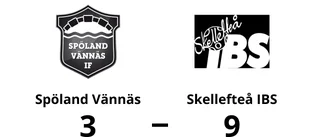 Klar seger för Skellefteå IBS mot Spöland Vännäs