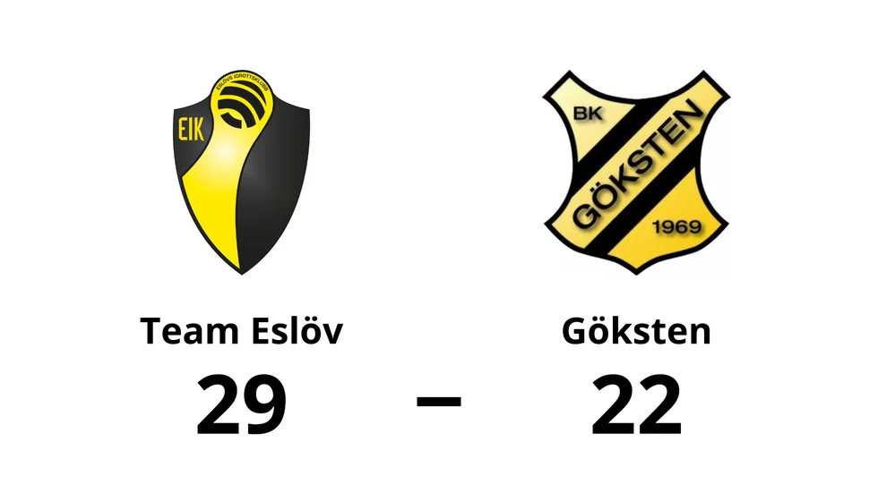 Eslövs IK Elit vann mot Gökstens BK