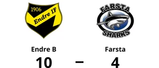 Tre klara poäng för Endre B mot Farsta