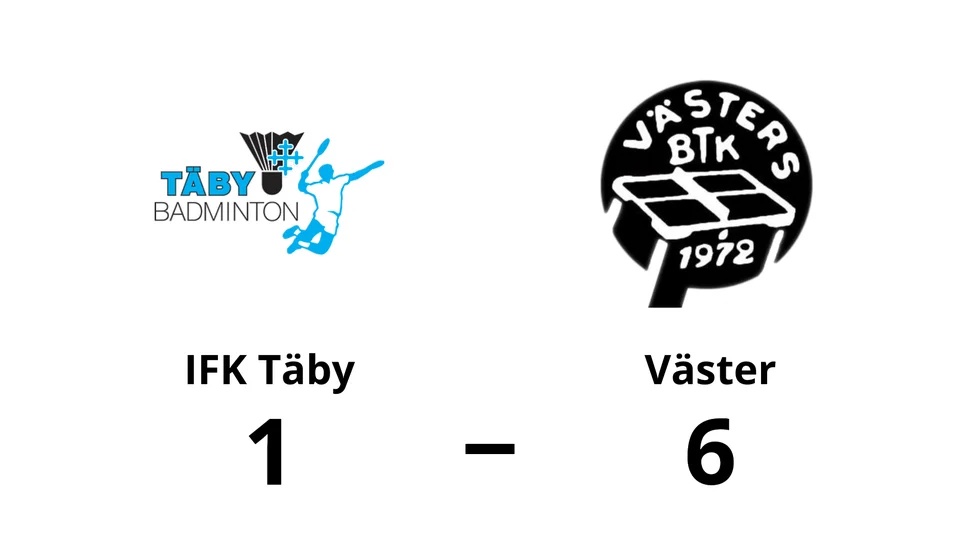 IFK Täby förlorade mot Väster
