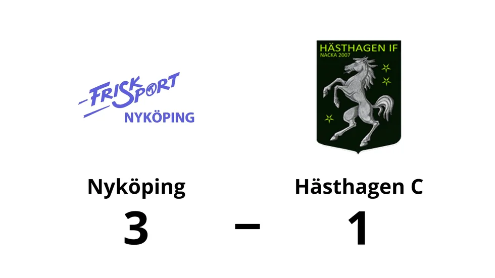 Nyköpings FK vann mot Hästhagen C