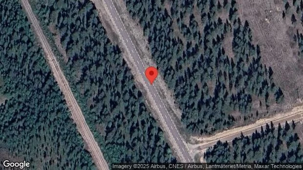 Träd över vägen skapar problem i trafiken på E45