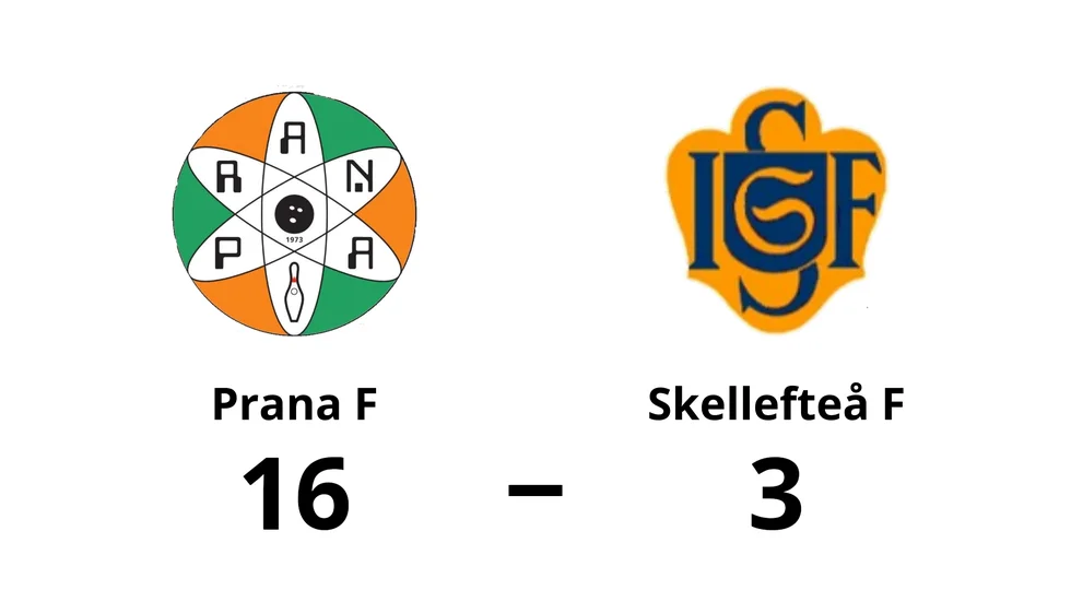 BK Prana F vann mot Skellefteå IF F