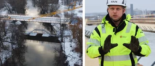 Här byggs nya bron över Stångån – första i Linköping på 33 år