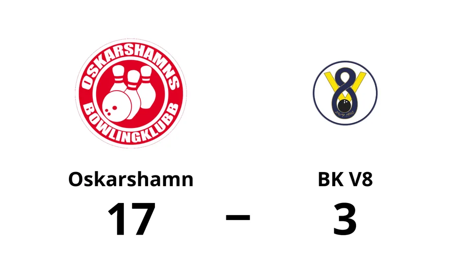 Oskarshamn vann mot BK V8