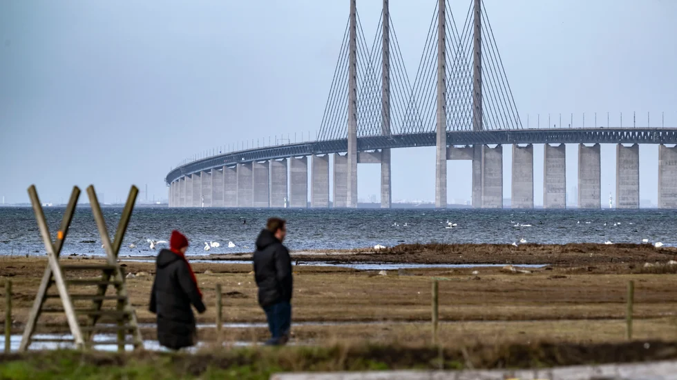 Öresundsbron stängdes av i båda riktningarna efter en trafikolycka. Arkivbild.