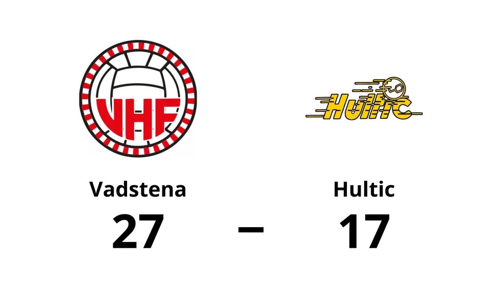 Vadstena HF vann mot Hultic BK