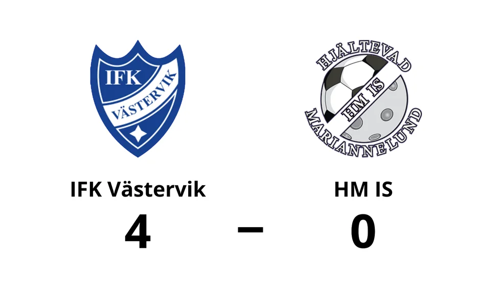 IFK Västervik vann mot HM IS