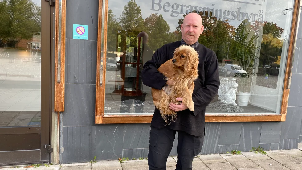 Bosse Eriksson halkade in i begravningsbranschen av en slump. "Jag har en empatisk syn på människor", säger han.