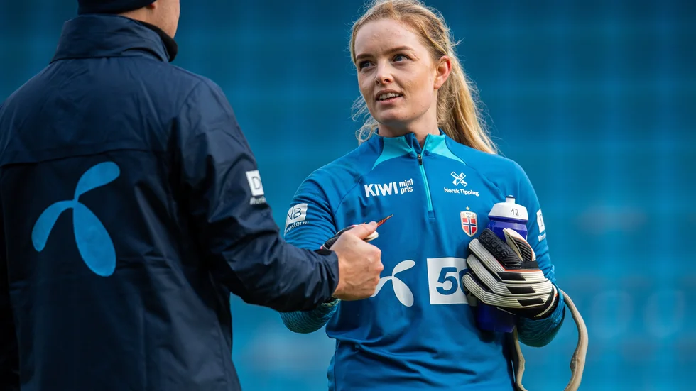 Guro Pettersen vill se ett skandinaviskt slutspel i fotboll. "Det vore skitkul", säger hon. (Arkivbild)