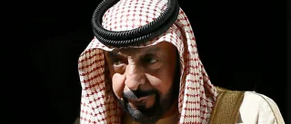 Förenade arabemiratens president död