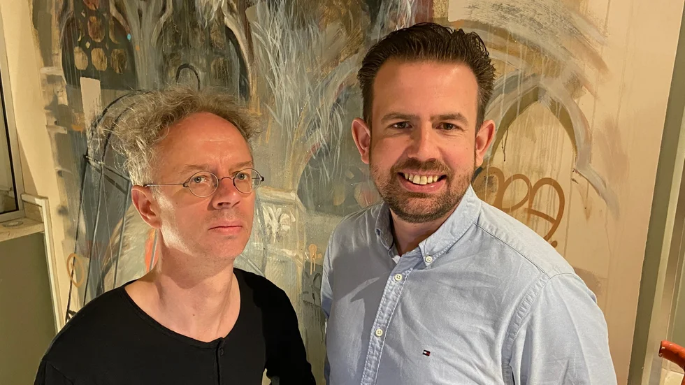 Rocco Gustafsson och Benny Skyttman är projektledare för Stolta måltiden i Eskilstuna.
