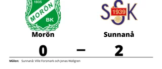 Ville Forsmark och Jonas Wallgren sänkte Morön
