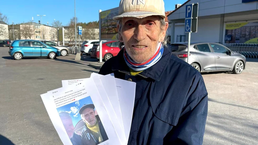 "Börje du är orsaken till att MÅNGA fixade skolan tillslut" och "Underbara människa som gjort skillnad för så många" är två av de 109 hyllningsrop som överlämnades på papper till Börje Ringdahl.