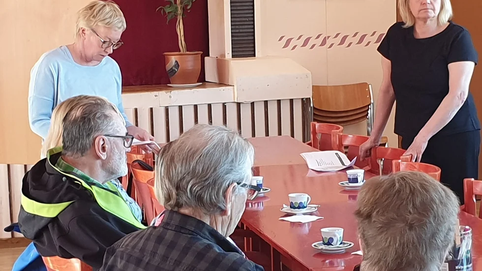Det blev en mötesintensiv helg i Lansjärv. Fyra olika möten avklarades.          