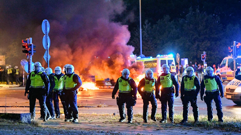 Riksdagen debatterade påskkravallerna. Arkibild.