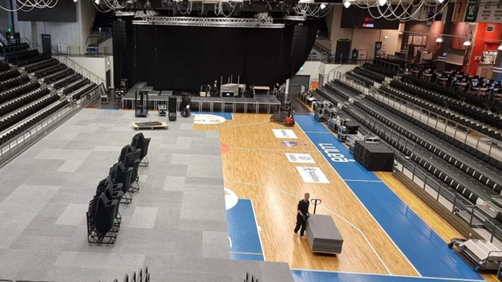 På lördag står Luleå Energi Arena värd för höstens stora rockfest. Bilden är från en tidigare konsert.