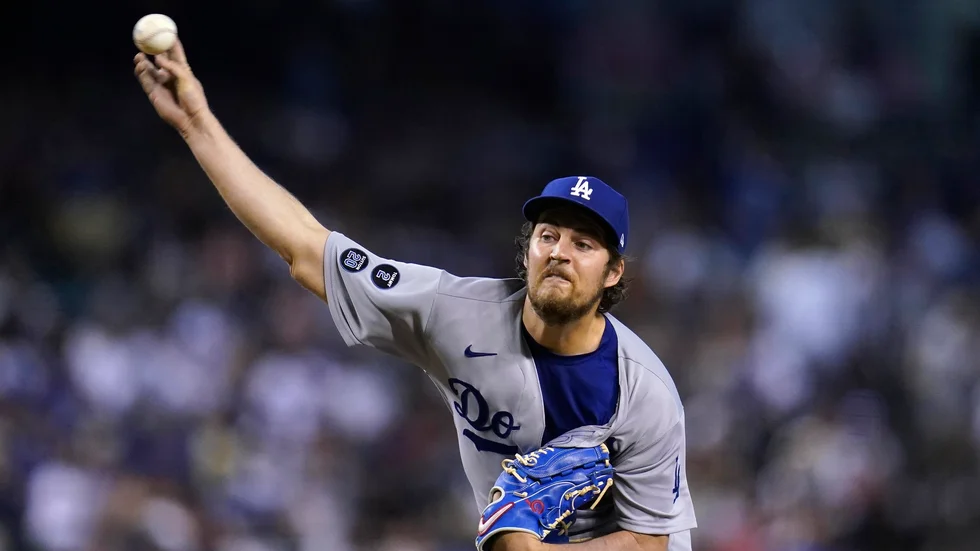 MLB har stängt av Trevor Bauer i två säsonger. Arkivbild.