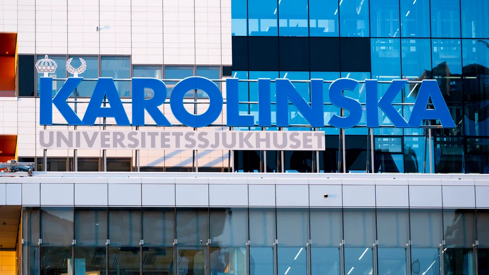 Karolinska universitetssjukhuset i Solna. Arkivbild.