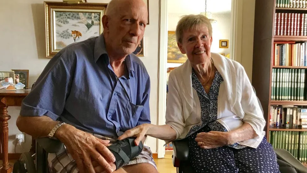 Lars och Alva Gripler har blivit utan hemtjänst ett antal gånger.