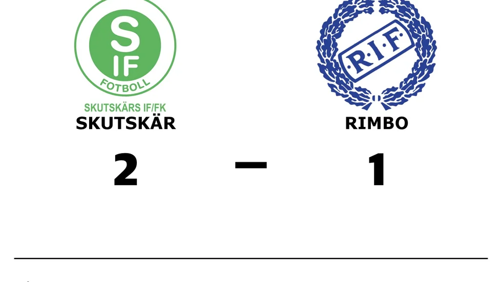 Skutskärs IF FK vann mot Rimbo IF