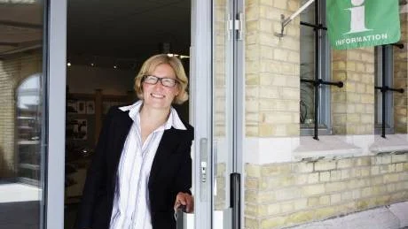 turistchef. Regionens turistchef Sofia Wollmann anser att frågan om fastlandstrafiken handlar om mycket mer än bara turismen.