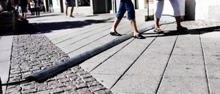 Många snubblade på elkabeln