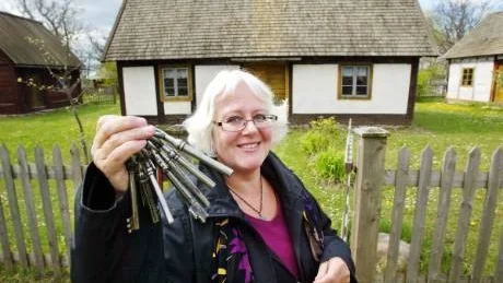 Bungemuseets föreståndare Maj-Gun Blomberg.                                                                                                             Foto: KRISTER NORDIN/ARKIV