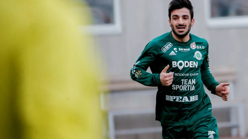 Besviken. Arish Nouri var besviken på lagets insats mot Bollnäs.