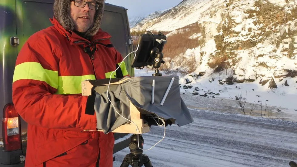 Drönaren är ett viktigt arbetsredskap för fotografen Michael Törnkvist.