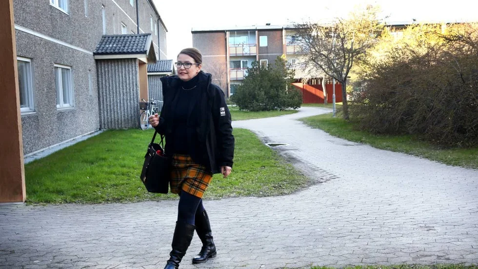Slipper vite. Gotlandshem och bolagets vd Elisabet Kalkhäll behöver inte byta ut alla dörrarna i kvarteret Stäven, och slipper därmed kostnader på cirka tre miljoner kronor.