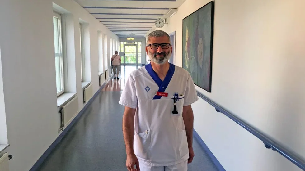 Azin Narbani.
Medicinskt ansvarig för aortascreeningen.