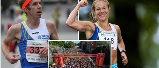 De var bästa lokala i Stockholm Marathon: "Mörbultad" – här är alla östgötar som gick i mål i löparfesten
