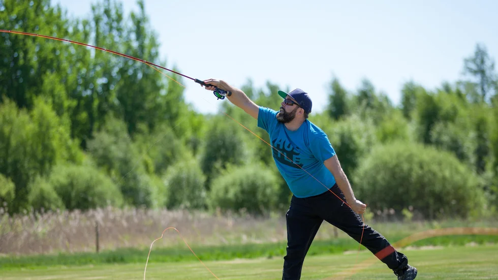 Bernt Johansson är ordförande i Piteå Sportfiskeklubb och han kommer själv att tävla i helgens SM som arrangeras vid Piteå Golfklubb.