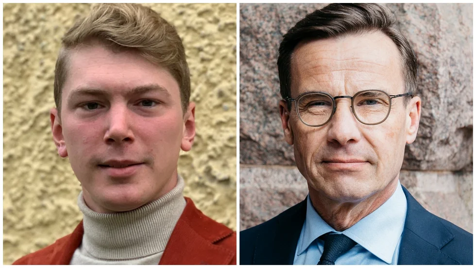 Östgötariksdagsledamoten John Weinerhall och hans partiledare statsminister Ulf Kristersson skriver gemensamt om den moderatledda regeringspolitiken framåt. 